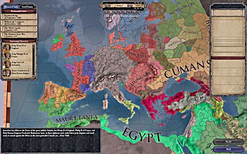 Świat pełen wyzwań. - Trzecia krucjata w Crusader Kings II | Oficjalne scenariusze - Crusader Kings II - poradnik do gry