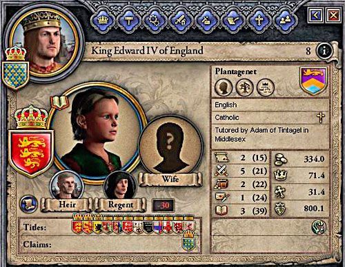 Syn Edwarda również posiada prawa do korony Francji. - Wojna stuletnia w Crusader Kings II | Oficjalne scenariusze - Crusader Kings II - poradnik do gry