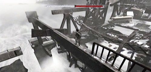 Przejdź po stalowej belce na drugą stronę mostu - Poradnik do gry - Episode 1 - Return | I Am Alive - I Am Alive - poradnik do gry