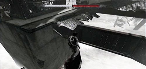 Z resztek mostu sterczy stalowa szyna - Poradnik do gry - Episode 1 - Return | I Am Alive - I Am Alive - poradnik do gry