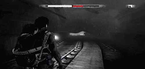 Biegnij teraz do końca tunelu, w prawą stronę patrząc od ogniska i siedzących przy nim ludzi - Episode 8 - Line 4 | I Am Alive - I Am Alive - poradnik do gry