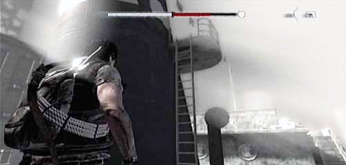 Kiedy znajdziesz się na głównym pokładzie statku, wejdź po drabince na komin i zabierz nabój do pistoletu - Episode 11 - Radic Haventon - Part 2 | I Am Alive - I Am Alive - poradnik do gry