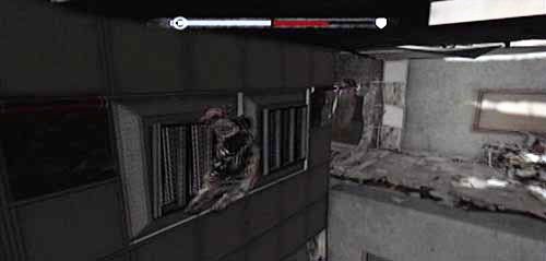 Nad kolejną przepaścią przejdź po lewej ścianie chwytając się przy końcu jarzeniówek - Episode 19 - Fireworks | I Am Alive - I Am Alive - poradnik do gry