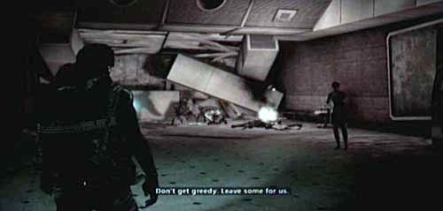 Kiedy wejdziesz do metra, po rozprawieniu się z pierwszą bandą dotrzesz kawałek dalej do ogniska, przy którym inny bandzior grozi człowiekowi - Episode 6, 8 - Mei, Line 4 | Ofiary | I Am Alive - I Am Alive - poradnik do gry