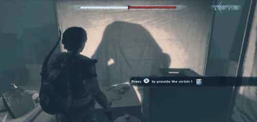 Przy pierwszym rusztowaniu na tablice informacyjne możesz wejść na schody pożarowe gdzie leży inhalator - Episode 10, 11 - Radic Haventon | Ofiary | I Am Alive - I Am Alive - poradnik do gry