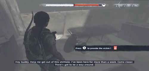 Tuż przed wieżowcem, na który masz się wspiąć by powiadomić statek jest wielka dziura - Episode 18, 19, 21 - Morning, Fireworks, The Pier | Ofiary | I Am Alive - I Am Alive - poradnik do gry