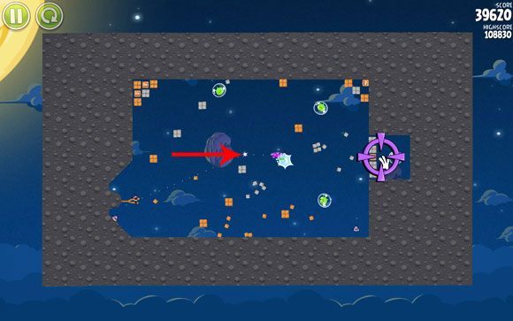 Powinno Ci zostać 4-5 prosiaków na planszy - Level 1 - 29 | Pig Bang | Angry Birds Space - Angry Birds Space - poradnik do gry