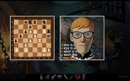 pionek na G3, - Otwórz kłódkę w bramie | Nowy Jork - stacja metra Cadway | Yesterday - Yesterday - poradnik do gry