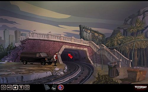 Jako Samuel Cooper spróbuj wejść do tunelu metra - Skonstruuj pochodnię | Nowy Jork - stacja metra Cadway | Yesterday - Yesterday - poradnik do gry