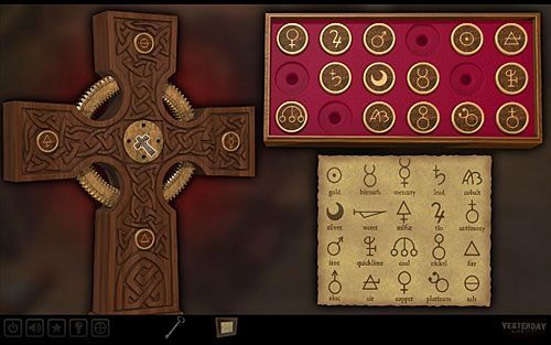 Otwory w centrum krzyża zostaną odblokowane - Znajdź notatnik ojca Pauline | Paryż - sklep z antykami | Yesterday - Yesterday - poradnik do gry