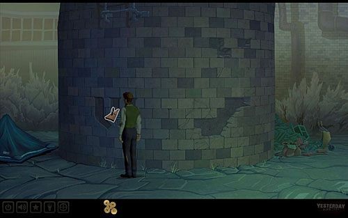 Osadź ostrze piły w desce i zabezpiecz je zaciskiem - Dostań się na komin | Zakłady White Enterprises | Yesterday - Yesterday - poradnik do gry