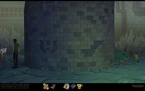 Teraz możesz ulokować na trójnogu kamerę, której następnie użyj do nagrania wiadomości do siebie samego - Nagraj wiadomość do samego siebie | Zakłady White Enterprises | Yesterday - Yesterday - poradnik do gry