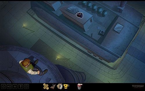 Teraz możesz już bez obaw zrzucić zabezpieczoną kamerę na dach magazynu - Zabezpiecz kamerę przed następstwami upadku | Zakłady White Enterprises - Yesterday - poradnik do gry