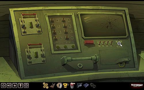 Przekonasz się, że monitor jest uszkodzony - widnieje w nim dziura od kuli - Zlokalizuj, gdzie przetrzymywany jest Boris | Zakłady White Enterprises - Yesterday - poradnik do gry