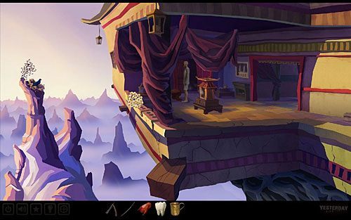 do drugiego nasyp kukurydzy (w tej właśnie kolejności) - Zdobądź nasiona kwiatu prawdy | Klasztor gdzieś hen w górach - ciąg dalszy - Yesterday - poradnik do gry