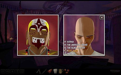 Wróć do mistrza i porozmawiaj z nim o martwym krzewie (jeśli kwestia ta nie pojawiła się wśród opcji dialogowych, wyczerp wszystkie dostępne tematy, zakończ konwersację i zagadnij mistrza raz jeszcze) - Wyhoduj kwiat prawdy | Klasztor gdzieś hen w górach - ciąg dalszy | Yesterday - Yesterday - poradnik do gry