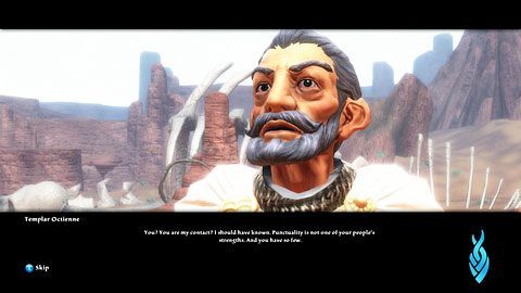 Po rozmowie z Agarthem w House of Ballads zostaniesz wysłany do The Hollowlands, gdzie masz spotkać się z mężczyzną o imieniu Octienne - An Old Friend | Opis przejścia Kingdoms of Amalur Reckoning - Kingdoms of Amalur: Reckoning - poradnik do gry