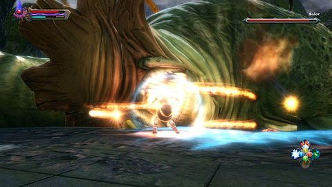 Jeśli zadasz mu odpowiednią ilość obrażeń, bestia przewróci się na kilka sekund, stając się łatwym celem - Breaking the Siege (2) | Opis przejścia Kingdoms of Amalur Reckoning - Kingdoms of Amalur: Reckoning - poradnik do gry