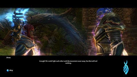 Gdy ataki nie przyniosą żadnego rezultatu, zaproponuje on uczciwy pojedynek bez korzystania z mocy - Pride Before A Fall | Opis przejścia Kingdoms of Amalur Reckoning - Kingdoms of Amalur: Reckoning - poradnik do gry