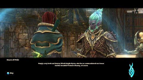 W jednym z korytarzy spotkasz Fae, który poprosi cię o zabicie przywódcy najeźdźców - Witch Knight Myrny - Pride Before A Fall | Opis przejścia Kingdoms of Amalur Reckoning - Kingdoms of Amalur: Reckoning - poradnik do gry