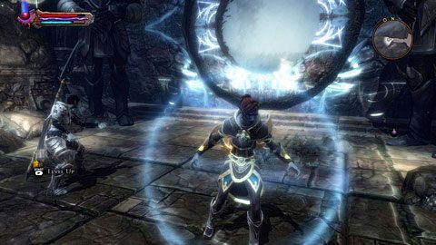 Tak długo próbuj przez niego przejść, aż zniknie blokująca go bariera - Alserund (3) | Zadania poboczne w Kingdoms of Amalur Reckoning - Kingdoms of Amalur: Reckoning - poradnik do gry