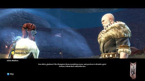 W nagrodę otrzymasz złoto, potężny miecz oraz kartę Twist of Faith - Undisputed Champion - Alserund (5) | Zadania poboczne w Kingdoms of Amalur Reckoning - Kingdoms of Amalur: Reckoning - poradnik do gry