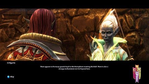 Bez względu na twój wybór, idź spotkać się z czekającą niedaleko Crilgarin - Apotyre (5) | Zadania poboczne w Kingdoms of Amalur Reckoning - Kingdoms of Amalur: Reckoning - poradnik do gry