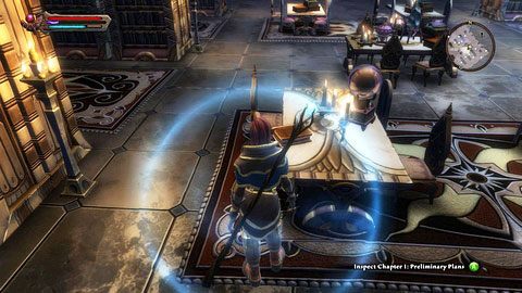 Wewnątrz Livarium M6(14) w dzielnicy The Isles zbadaj leżącą na stole książkę zatytułowaną Chapter I: Preliminery Plans - Adessa (3) | Zadania poboczne w Kingdoms of Amalur Reckoning - Kingdoms of Amalur: Reckoning - poradnik do gry