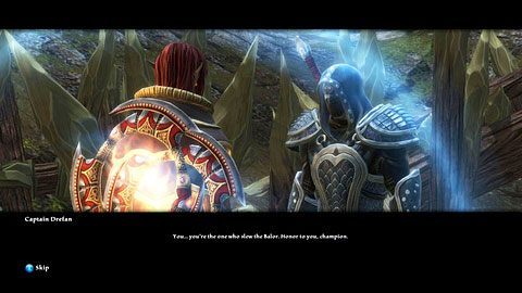 Przed wrotami Mel Senshir spotkasz kapitana Drefena M7(1), który poprosi cię o drobną przysługę - Cursewood (2) | Zadania poboczne w Kingdoms of Amalur Reckoning - Kingdoms of Amalur: Reckoning - poradnik do gry