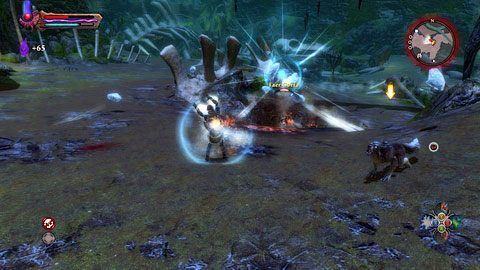 Starć będzie sporo, ale na szczęście bestia jest bardzo ruchliwa i dobrze unika ciosów - The Midden | Zadania poboczne w Kingdoms of Amalur Reckoning - Kingdoms of Amalur: Reckoning - poradnik do gry