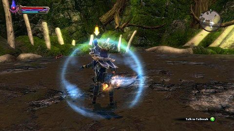 Taibreah czeka na ciebie przed wejściem do House of Sorrows - Drowned Forest (2) | Zadania poboczne w Kingdoms of Amalur Reckoning - Kingdoms of Amalur: Reckoning - poradnik do gry