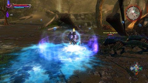 Podążaj za nią do wskazanego miejsca, zabijając po drodze pojawiające się stwory - Drowned Forest (2) | Zadania poboczne w Kingdoms of Amalur Reckoning - Kingdoms of Amalur: Reckoning - poradnik do gry