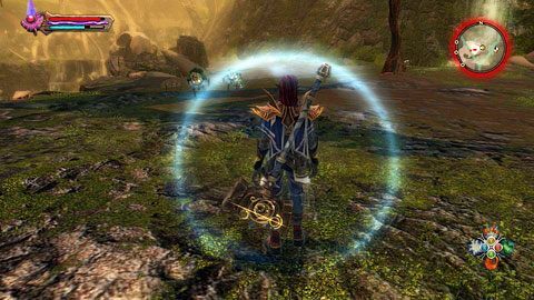 Po dotarciu na miejsce Taibreah rozpocznie rytuał, podczas odprawianie którego zaatakują cię trzy falę bestii - Drowned Forest (2) | Zadania poboczne w Kingdoms of Amalur Reckoning - Kingdoms of Amalur: Reckoning - poradnik do gry