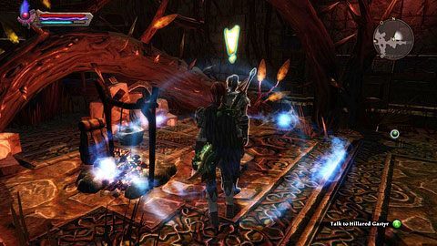 Po wejściu do środka, porozmawiaj ze stojącą na wschodzie kobieta i przyjmij od niej zadanie The Last Gastyr - Caeled Coast (1) | Zadania poboczne w Kingdoms of Amalur Reckoning - Kingdoms of Amalur: Reckoning - poradnik do gry