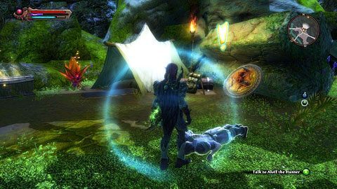 W północno-wschodnim rogu lokacji spotkasz łowcę Aloffa M11(4) - Caeled Coast (2) | Zadania poboczne w Kingdoms of Amalur Reckoning - Kingdoms of Amalur: Reckoning - poradnik do gry