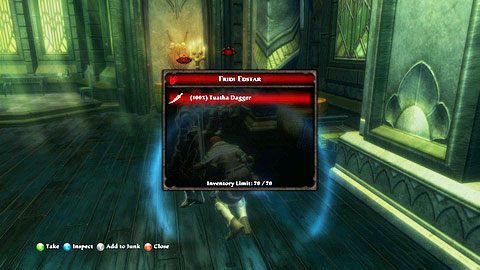 Aby zdobyć przedmiot, ukradnij go, odkup lub przekonaj kobietę przy pomocy perswazji do pozbycia się broni - Caeled Coast (4) | Zadania poboczne w Kingdoms of Amalur Reckoning - Kingdoms of Amalur: Reckoning - poradnik do gry