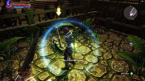 Biegnąc za mężczyzną dotrzesz do dźwigni, która odblokuje ci przejście do komnaty z wrogiem - Caeled Coast (5) | Zadania poboczne w Kingdoms of Amalur Reckoning - Kingdoms of Amalur: Reckoning - poradnik do gry