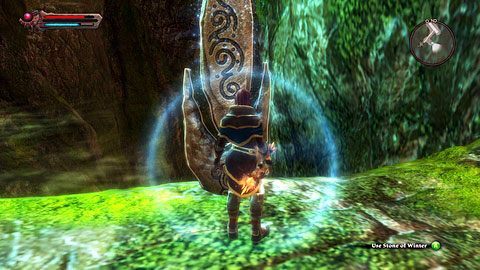 Głaz umieszczono na brzegu urwiska niedaleko wejścia do podziemi Rahnil - Winter (1) | Kamienie Lorestone w Kingdoms of Amalur Reckoning - Kingdoms of Amalur: Reckoning - poradnik do gry