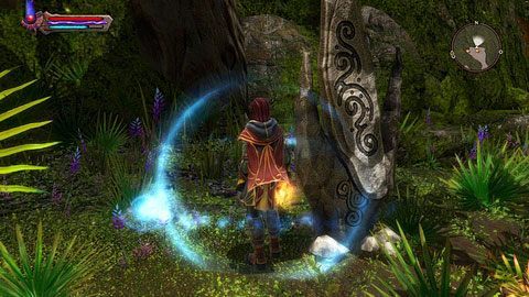 Kamień znajdziesz w małym zagajniku w północnej części Drowned Forest - Winter (1) | Kamienie Lorestone w Kingdoms of Amalur Reckoning - Kingdoms of Amalur: Reckoning - poradnik do gry