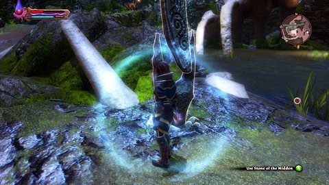 Kamień ukryty jest na skale, niedaleko małego jeziorka - The Midden | Kamienie Lorestone w Kingdoms of Amalur Reckoning - Kingdoms of Amalur: Reckoning - poradnik do gry