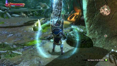 Głaz stoi obok olbrzymiego szkieletu w centralnej części lokacji - The Midden | Kamienie Lorestone w Kingdoms of Amalur Reckoning - Kingdoms of Amalur: Reckoning - poradnik do gry