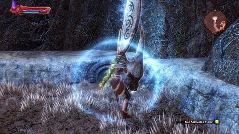 Kamień znajdziesz na zachód od Camp Moondown w północnej części High Fulgen - Alabastra | Kamienie Lorestone w Kingdoms of Amalur Reckoning - Kingdoms of Amalur: Reckoning - poradnik do gry