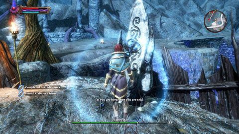 Kamień stoi we wschodniej części Twilight Pass, niedaleko miejsca zwanego Eventide - Alabastra | Kamienie Lorestone w Kingdoms of Amalur Reckoning - Kingdoms of Amalur: Reckoning - poradnik do gry