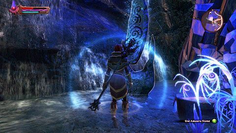 Nagranie znajdziesz tuż obok wodospadu w południowo-zachodnim rogu lokacji - Amaura | Kamienie Lorestone w Kingdoms of Amalur Reckoning - Kingdoms of Amalur: Reckoning - poradnik do gry