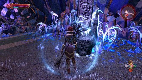 Ostatni głaz umieszczono pod koniec ścieżki prowadzącej do Court of Winter - Bhaile | Kamienie Lorestone w Kingdoms of Amalur Reckoning - Kingdoms of Amalur: Reckoning - poradnik do gry