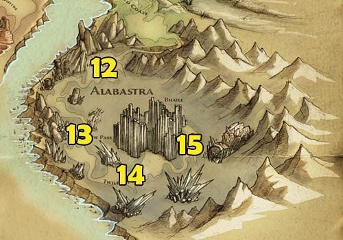 12 - High Fulgen - Mapa świata | Krainy Detyre, Klurikon oraz Alabastra - Kingdoms of Amalur: Reckoning - poradnik do gry