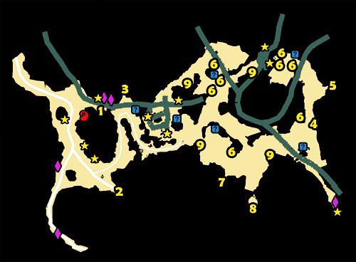 1 - Zaginiony zwiadowca - M7, M8 - Cursewood, The Midden | Mapy w Kingdoms of Amalur Reckoning - Kingdoms of Amalur: Reckoning - poradnik do gry