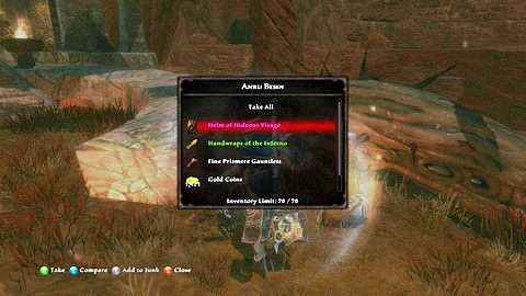 Gdy zginie, będziesz mógł zabrać hełm martwego Anru Besin - Alserund (4) | Zadania poboczne w Kingdoms of Amalur Reckoning - Kingdoms of Amalur: Reckoning - poradnik do gry