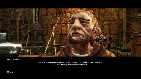 Kowal z Ironfast Keep M4(4) poprosi cię o pomoc w odnowieniu zniszczonego miecza - Menetyre (2) | Zadania poboczne w Kingdoms of Amalur Reckoning - Kingdoms of Amalur: Reckoning - poradnik do gry