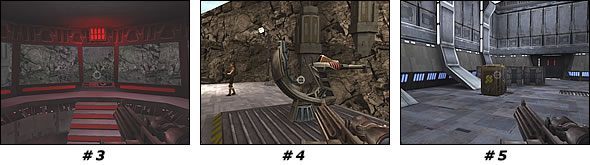 Przejdź przez pierwsze drzwi po prawej - Misja 01: Kejim Post | Star Wars Jedi Knight II Jedi Outcast - Star Wars Jedi Knight II: Jedi Outcast - poradnik do gry